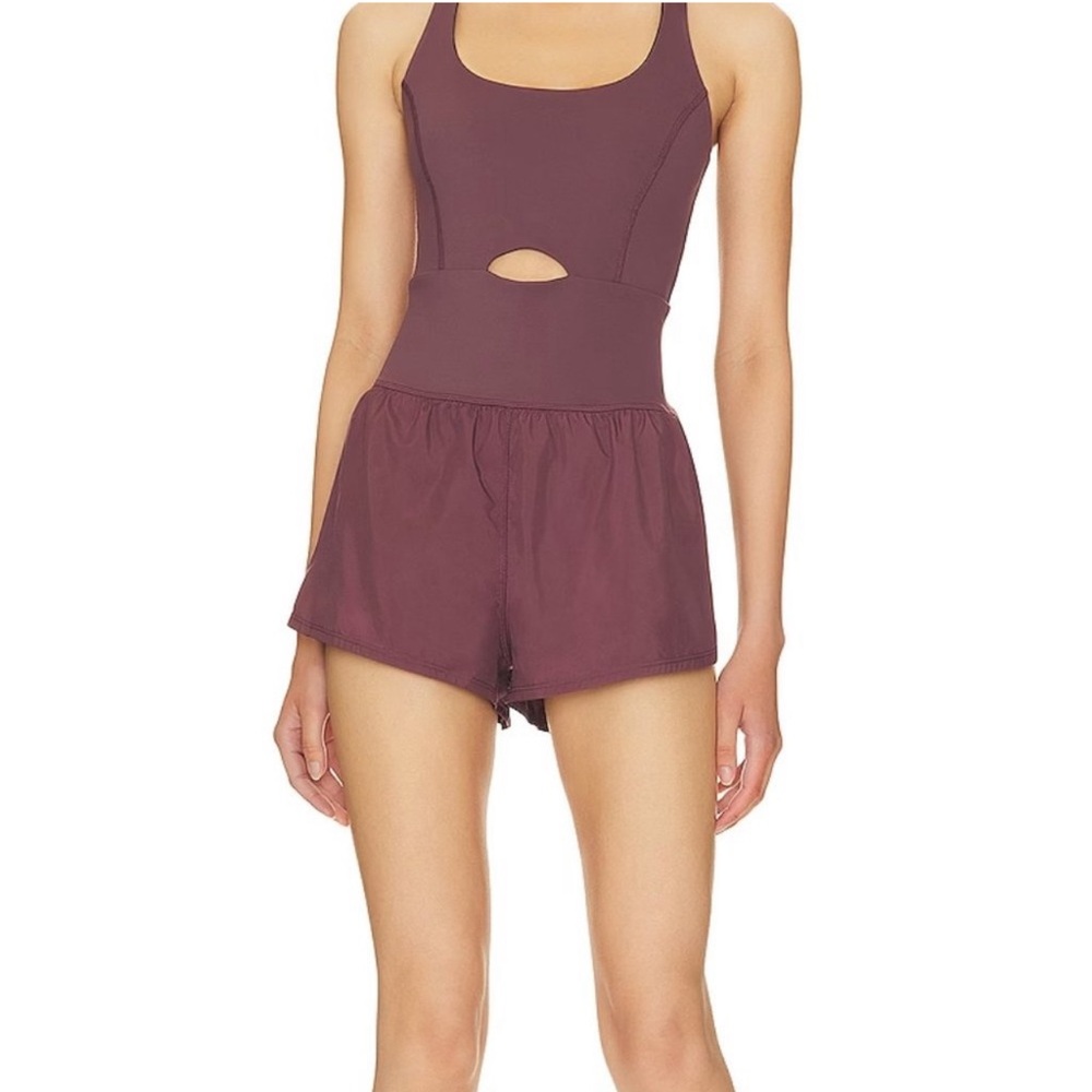 Free People x FP Movement Righteous Runsie in Fig
Size M